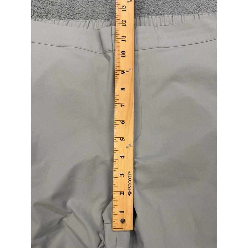 Banana‎ Republic Pant Men 34 Gray Athletic Slim Performance Golf Hiking Tech